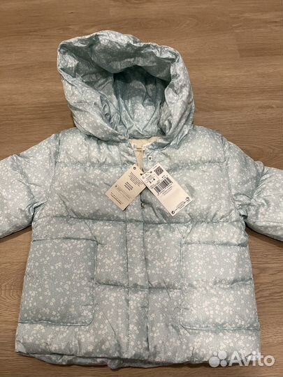 Пуховик Mango детский size 3-4 (104 сm) - новый