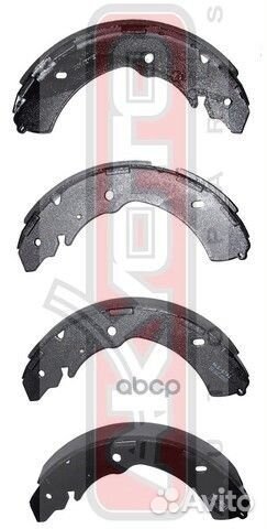 Колодки тормозные барабанные AKS-6741 akyoto