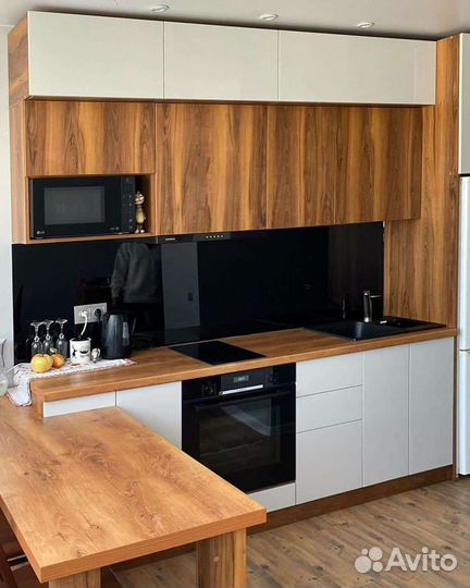 Кухня из дерева