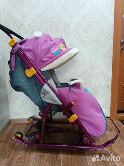 Коляска санки