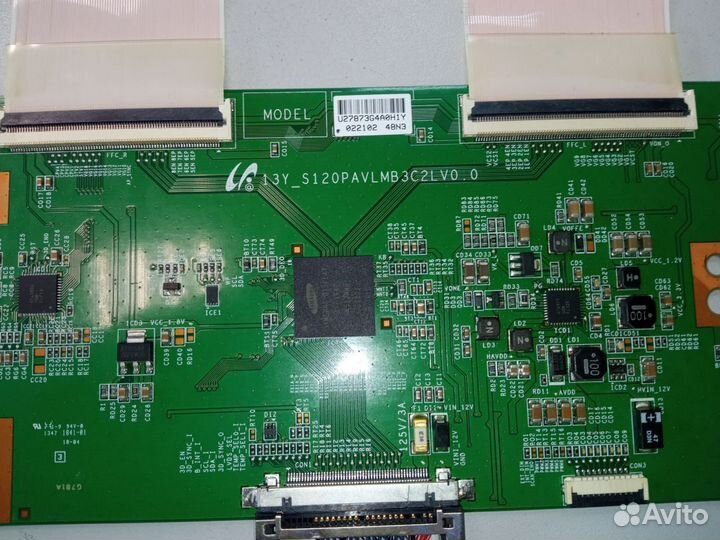 T-con 13y-s120pavlmb3c2lv0.0 Mystery mtv-4828lta2