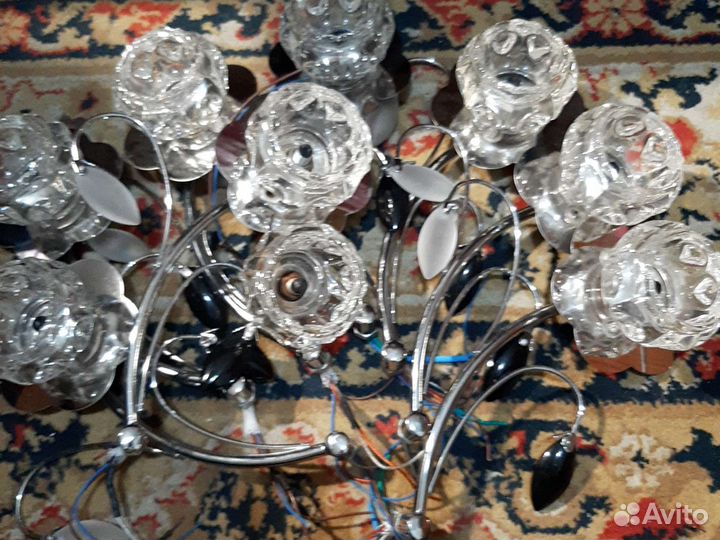 Держатели с плафоном для люстры 12v