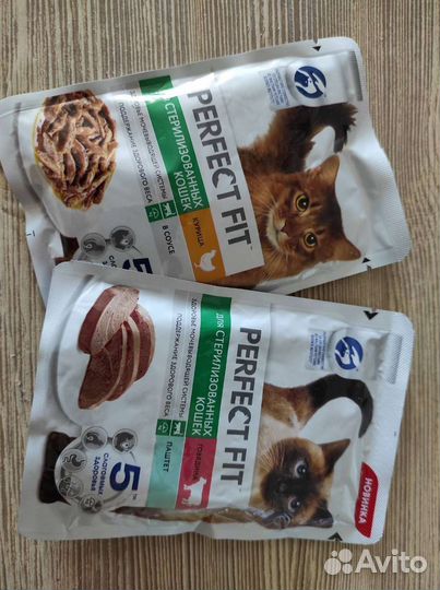Влажный корм для кошек perfect fit