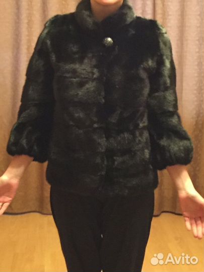 Шуба норковая автоледи 44