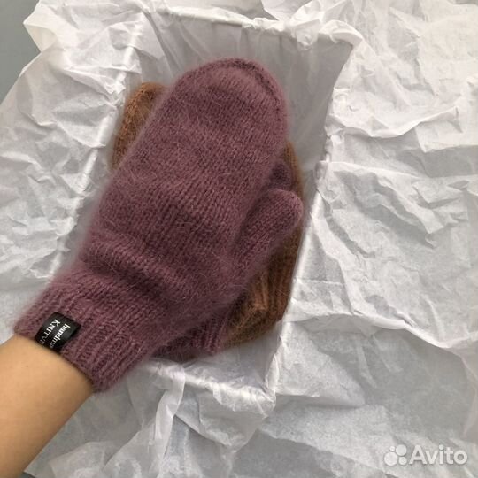 Варежки ручной работы (цвета разные)