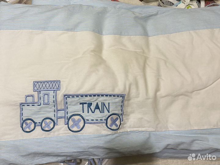 Бортики в кроватку и балдахин