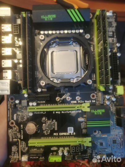 Rx 580 8 gb,xeon e5 2689,мат. плата,оперативка