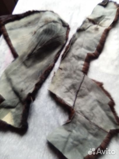 Мех норки остатки кусочки новые