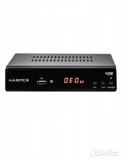Приставка новая для тв harper