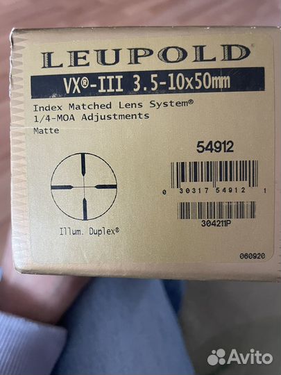 Оптический прицел leupold