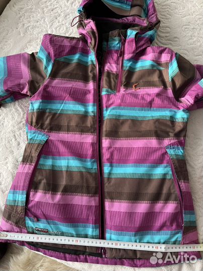 Куртка горнолыжная женская, сноуборд р 42
