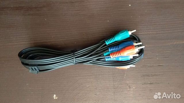 Кабель 3xRCA вилка - 3xRCA вилка