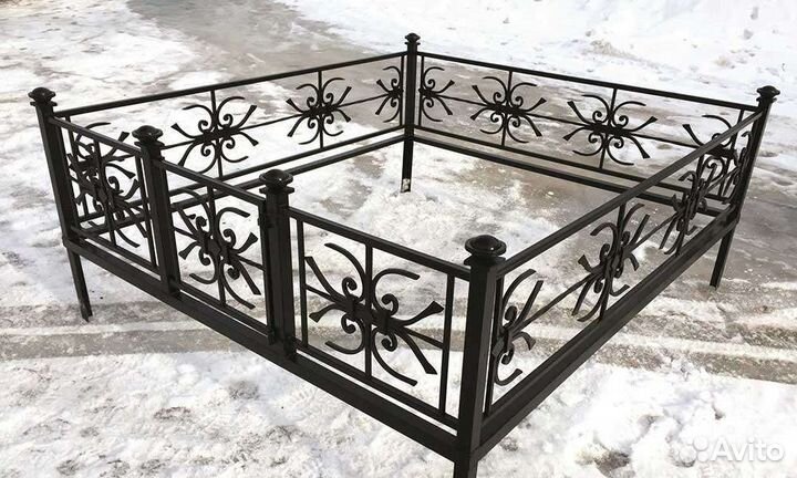 Ограда на могилу кладбище ритуальная стол скамейка