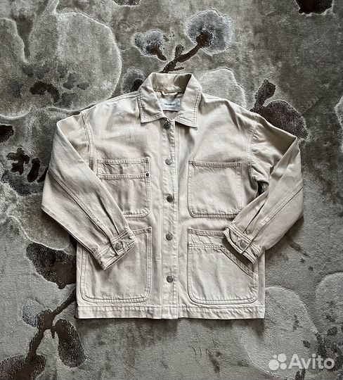 Джинсовая куртка оверсайз