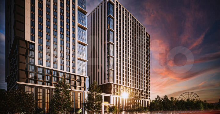 2-к. квартира, 46,7 м², 18/25 эт.