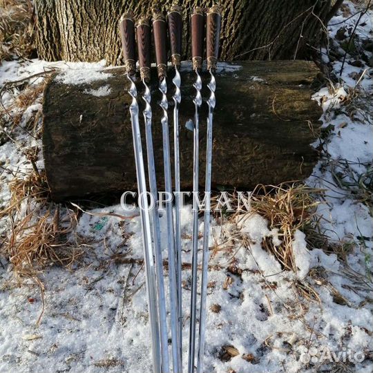 Шампура ручной работы тигр