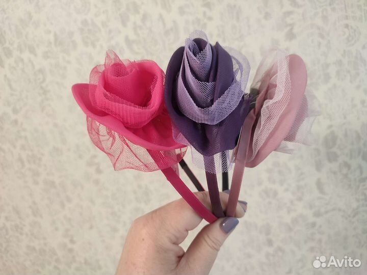 Ободки, заколка, шпильки для волос