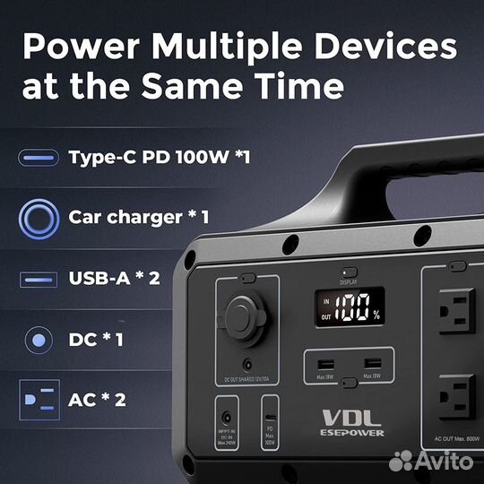 VDL 800w (137.700mAh)