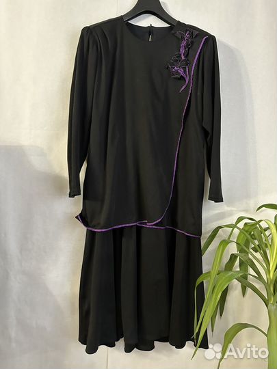 Винтажное платье женское 50 52