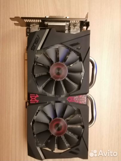 Видеокарта asus geforce GTX 950 2GB OC edition