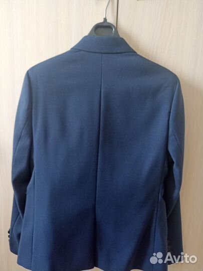 Школьный костюм для мальчика 122 синий