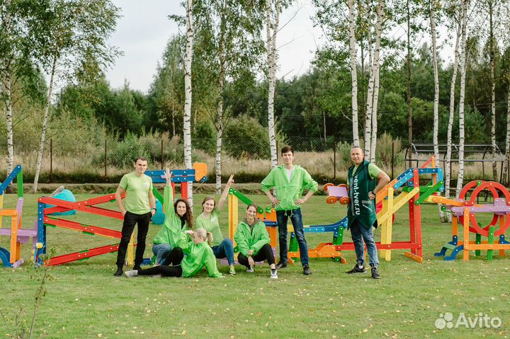 Конструктор гигант реквизит для тимбилдинга