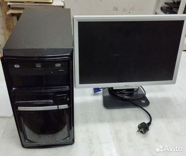 Игровой компьютер i5/8gb/rx 580 8gb/ssd/hdd