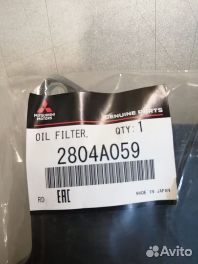 Фильтр масляный корпуса клапана АКПП mitsubishi L2