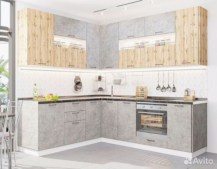 Кухня на заказ, кухонный гарнитур под ключ