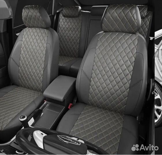 Чехлы на сиденья Митсубиси Паджеро 4 с 2007