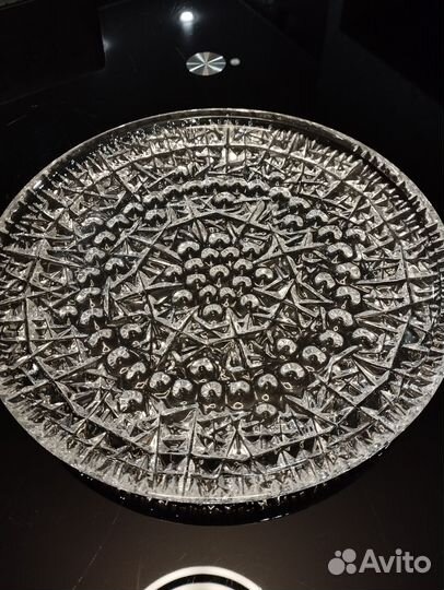 Хрустальное блюдо