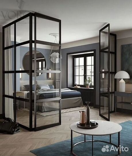 Перегородки для зонирования. Лофт перегородки