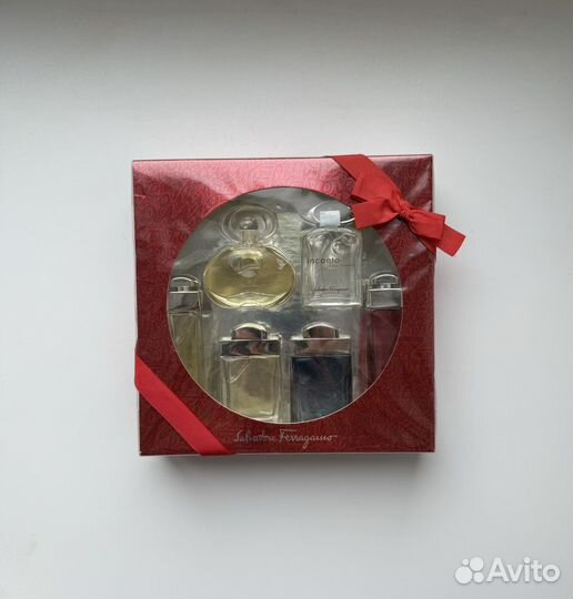 Ferragamo набор миниатюр 6 шт винтаж