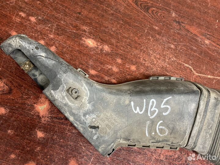 Патрубок воздуховода фолькваген пассат б5