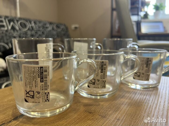 Кружка IKEA 6 шт
