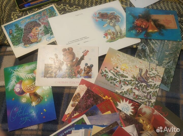 Открытки СССР пакетом 630 шт