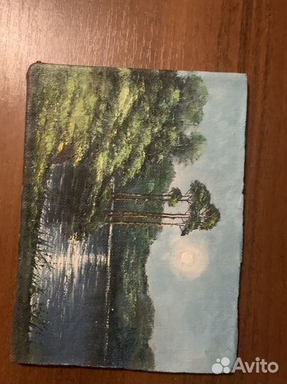 Картина маслом на холсте 10*15