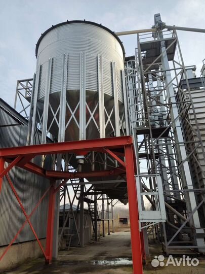 Элеватор с сушильным комплексом strahl 3500