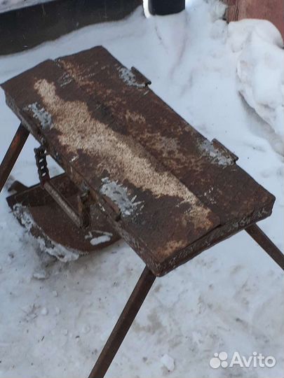 Мангал разборный в виде дипломата