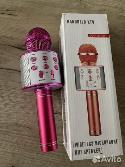 Беспроводной Универсальный Микрофон для караоке