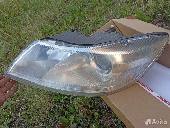 Фара левая skoda octavia a5
