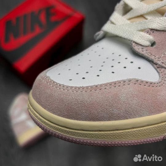 Кроссовки Air Jordan 1 High «washed pink»