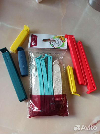 Клипсы для пакетов, бидон(ёмкость)