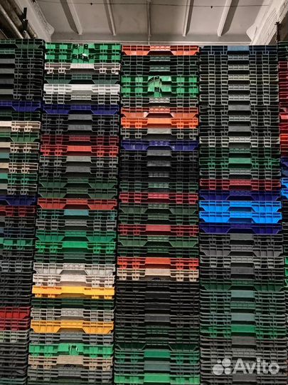 Хлебный ящик, евролоток, конусный, перфорированный