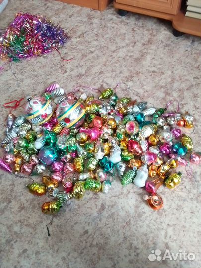 Новогодние игрушки СССР