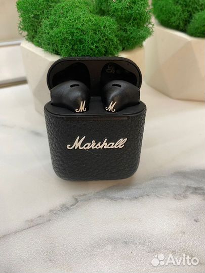 Беспроводные наушники marshall minor 3 чёрные