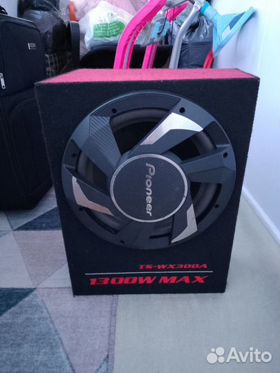 Сабвуфер Pioneer 1300W ts-wx300a