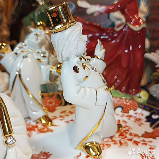 Лимож.Сваровски.Каподимонте.Фарфор.Декор.Статуэтки