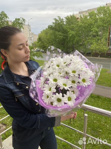 Букет хризантемы Нежность