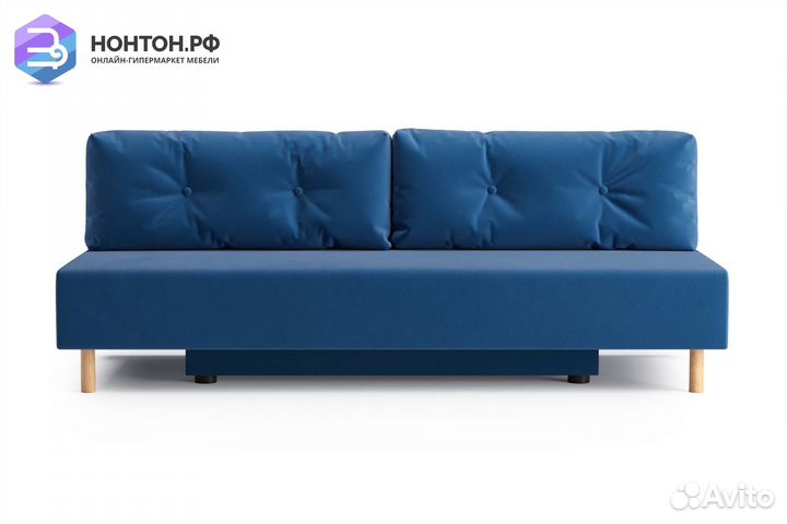 Диван еврокнижка Сайле синий